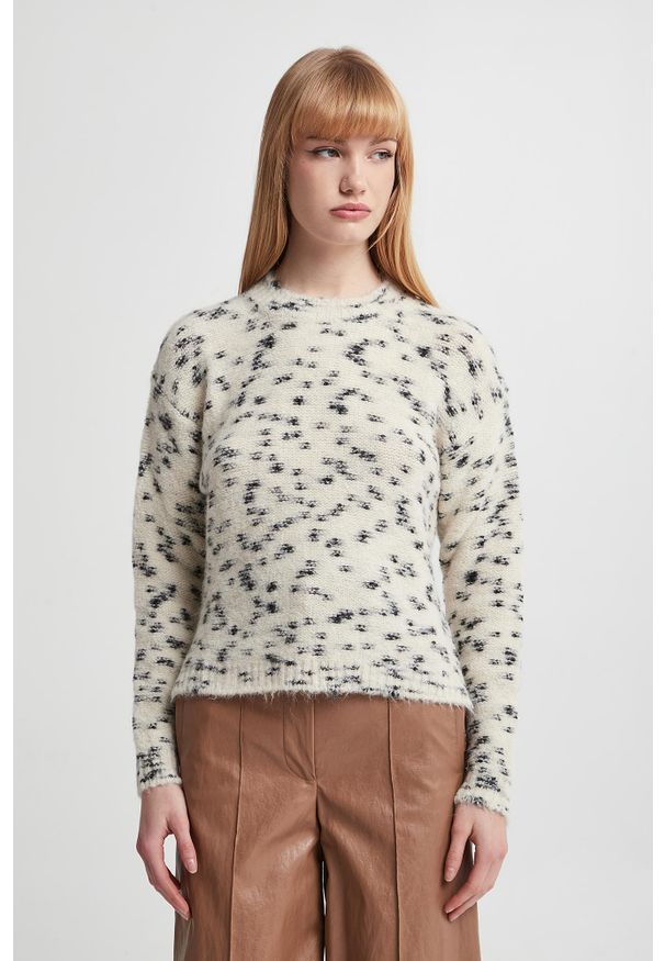 Sweter damski z wełną JOOP!. Materiał: wełna