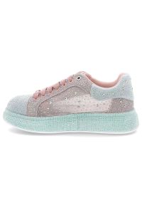 GOE - Wielobarwne Sneakersy Goe Błyszczące Stylowe Obuwie Damskie. Okazja: na co dzień. Materiał: materiał. Wzór: aplikacja. Styl: elegancki #4