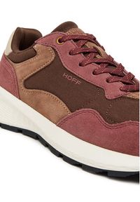HOFF Sneakersy City Mkii 22535003 Bordowy. Kolor: czerwony. Materiał: zamsz, skóra #6