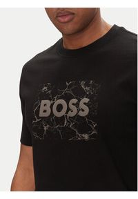 BOSS T-Shirt Te_Logospace 50539186 Czarny Regular Fit. Kolor: czarny. Materiał: bawełna #2