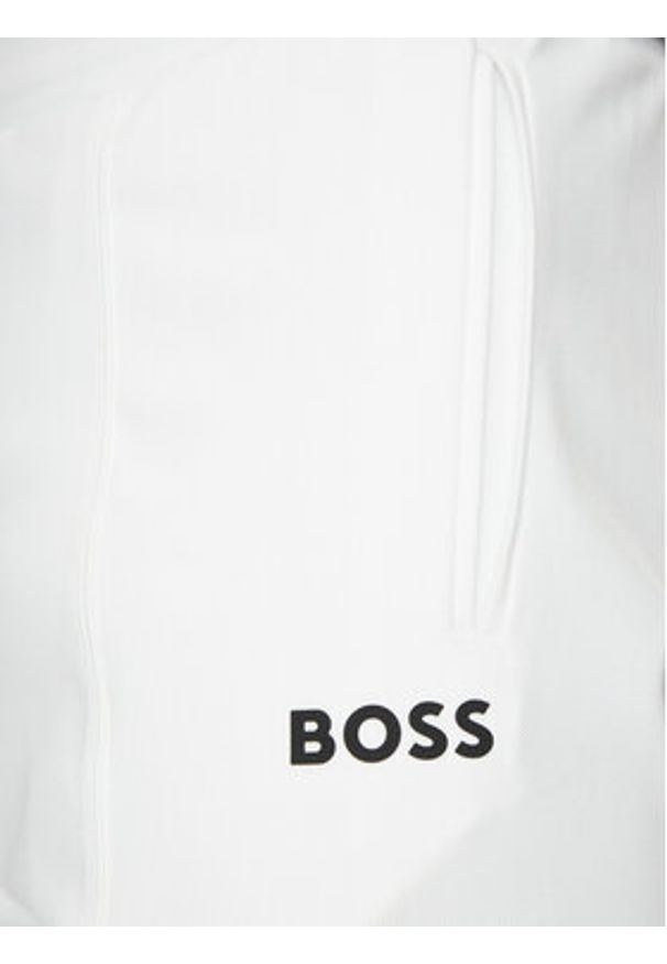 BOSS Szorty sportowe 50537819 Biały Regular Fit. Kolor: biały. Materiał: syntetyk. Styl: sportowy
