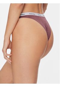 Calvin Klein Underwear Figi brazylijskie 000QD5049E Fioletowy. Kolor: fioletowy. Materiał: syntetyk #3