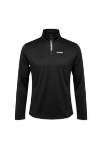 SKATEPRO - Sporty zimowe Mid layer unisex SkatePro Pullover środkowa Warstwa Narciarska.... Kolor: czarny. Materiał: dresówka. Sport: narciarstwo #1