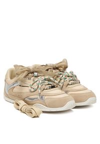 Pinko - PINKO Sneakersy Yulia 01 SS0185 P076 Beżowy. Kolor: beżowy. Materiał: materiał #3