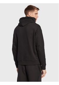 Calvin Klein Bluza K10K110606 Czarny Relaxed Fit. Kolor: czarny. Materiał: bawełna
