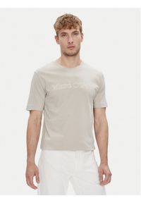 Marc O'Polo T-Shirt 526 2012 51154 Beżowy Regular Fit. Typ kołnierza: polo. Kolor: beżowy. Materiał: bawełna
