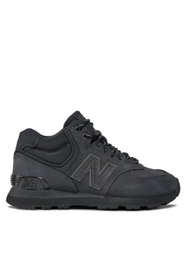 New Balance Sneakersy U574HMA Czarny. Kolor: czarny. Materiał: nubuk, skóra. Model: New Balance 574