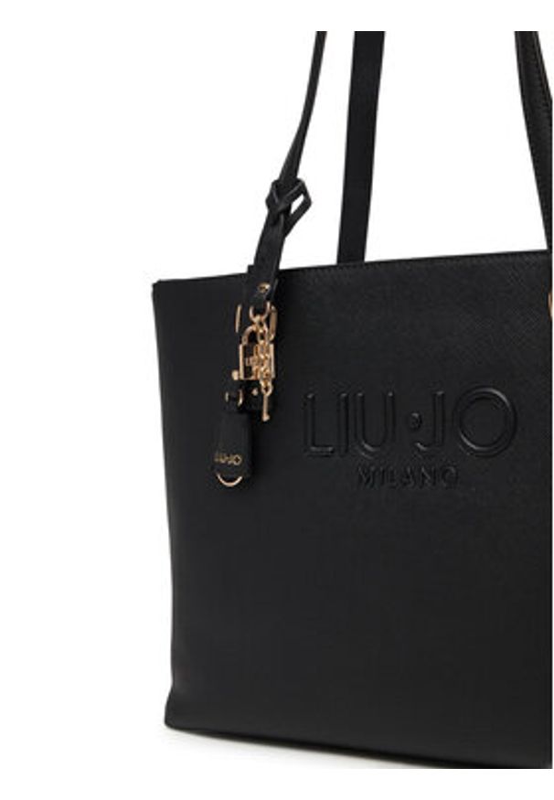 Liu Jo Torebka AA6321 ES029 Czarny. Kolor: czarny. Materiał: skórzane