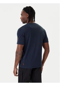 Aeronautica Militare T-Shirt 261TS2536UJ00641 Granatowy Regular Fit. Kolor: niebieski. Materiał: bawełna #3