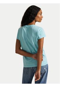 Polo Ralph Lauren T-Shirt 211B14605010 Turkusowy Classic Fit. Typ kołnierza: polo. Kolor: turkusowy. Materiał: bawełna #2