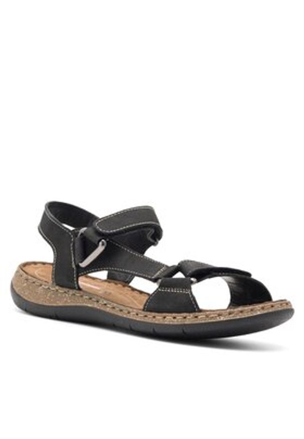 Go Soft Sandały CEO-WI23-4773-05 Czarny. Kolor: czarny. Materiał: skóra