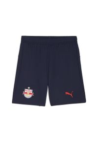 Puma - Męskie szorty FC Red Bull Salzburg 25/26 PUMA New Navy Red Blue. Kolor: czerwony, niebieski, wielokolorowy. Materiał: tkanina. Sport: piłka nożna