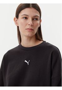 Puma Bluza Ess 685401 Czarny Oversize. Kolor: czarny. Materiał: syntetyk, bawełna #4