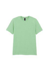 GILDAN - Bawełniana Koszulka Unisex Dla Dorosłych W Miękkim Stylu. Kolor: zielony. Materiał: bawełna. Sport: turystyka piesza #1