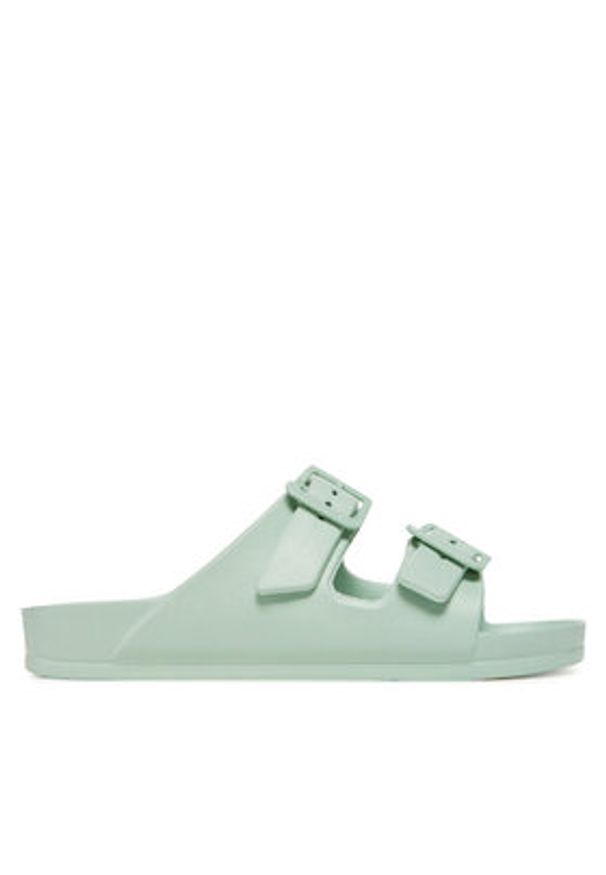 ONLY Shoes Klapki Onlcristy 15316868 Zielony. Kolor: zielony