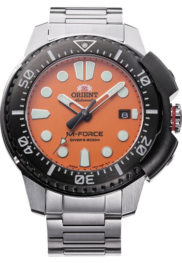 orient - Zegarek Orient Zegarek Męski Orient Sport M-Force Automatic RA-AC0L08Y00B + BOX NoSize. Styl: sportowy