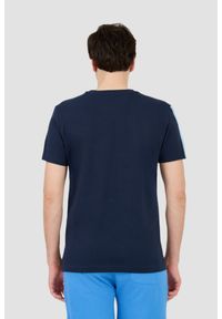 La Martina - LA MARTINA Granatowy t-shirt Jersey. Kolor: niebieski. Materiał: jersey #6