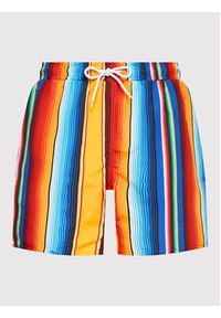 Mr. GUGU & Miss GO Szorty kąpielowe Mexican Stripes Kolorowy Regular Fit. Materiał: syntetyk. Wzór: kolorowy #3
