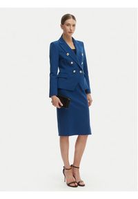 Rinascimento Spódnica ołówkowa CFC0127985003 Niebieski Slim Fit. Kolor: niebieski. Materiał: syntetyk #6