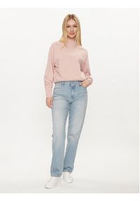 Mustang Bluza Becky 1014239 Różowy Regular Fit. Kolor: różowy. Materiał: bawełna #4
