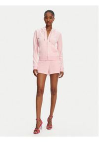 Juicy Couture Szorty sportowe Eve JCBHS224801 Różowy Regular Fit. Kolor: różowy. Materiał: syntetyk #4