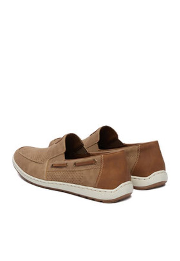 Rieker Półbuty CEO-08866-64 Beżowy. Kolor: beżowy. Materiał: materiał