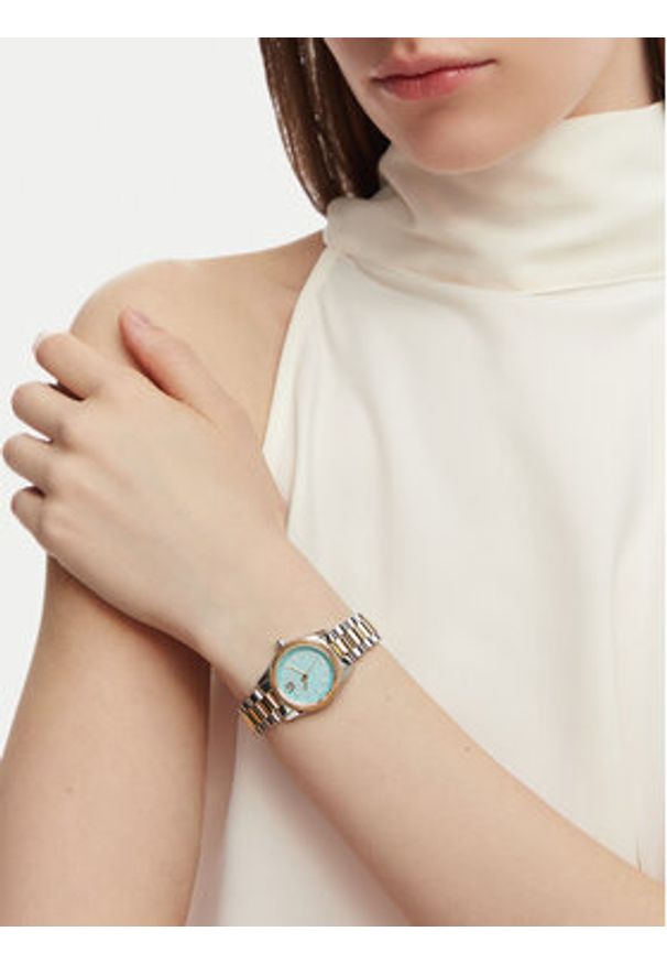Michael Kors Zegarek Lexington Lady MK7579 Srebrny. Kolor: srebrny