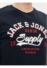 Jack & Jones - Jack&Jones Komplet 5 t-shirtów Logo 12257007 Kolorowy Standard Fit. Materiał: bawełna. Wzór: kolorowy #5