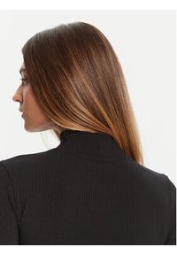 TOMMY HILFIGER - Tommy Hilfiger Sukienka codzienna WW0WW46138 Czarny Slim Fit. Okazja: na co dzień. Kolor: czarny. Materiał: wiskoza, syntetyk. Typ sukienki: proste. Styl: casual #5