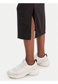 Calvin Klein Jeans Sukienka codzienna LV047E220G Czarny Slim Fit. Okazja: na co dzień. Kolor: czarny. Materiał: wiskoza. Typ sukienki: proste. Styl: casual #5