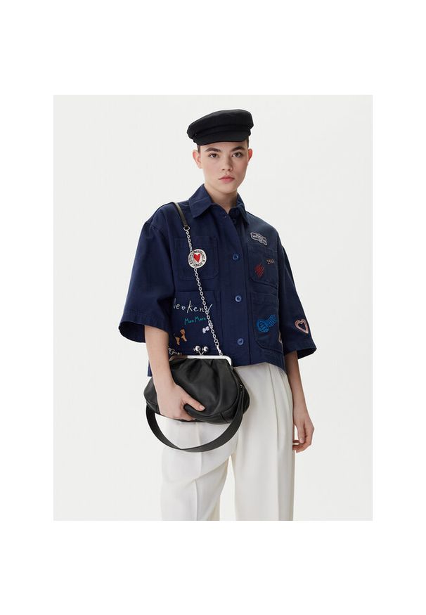 Torebka Weekend Max Mara. Kolor: niebieski