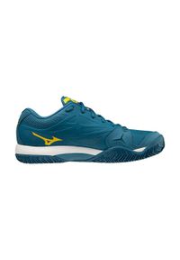 Buty do tenisa męskie Mizuno Wave Intense Tour 5 CC. Kolor: niebieski. Model: Mizuno Wave. Sport: tenis