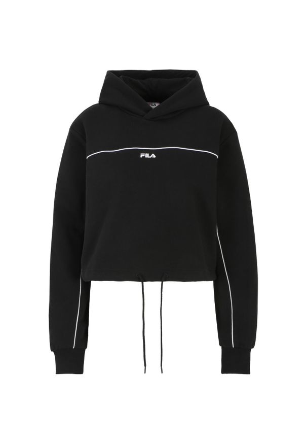 Bluza damska Fila Laagna. Kolor: biały, wielokolorowy, czarny. Materiał: dresówka. Długość: krótkie