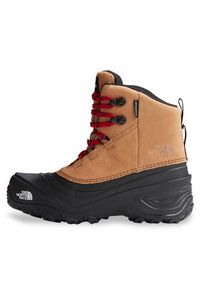 The North Face Śniegowce Y Chilkat V Lace WpNF0A7W5YKOM1 Brązowy. Kolor: brązowy. Materiał: materiał #3