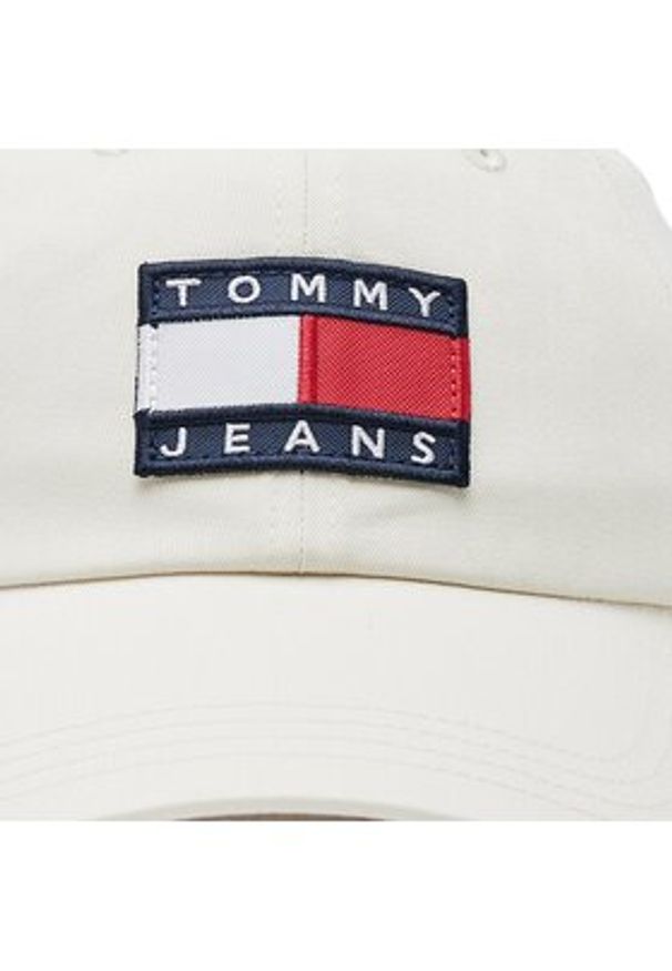 Tommy Jeans Czapka z daszkiem Heritage AW0AW14601 Biały. Kolor: biały. Materiał: bawełna, materiał