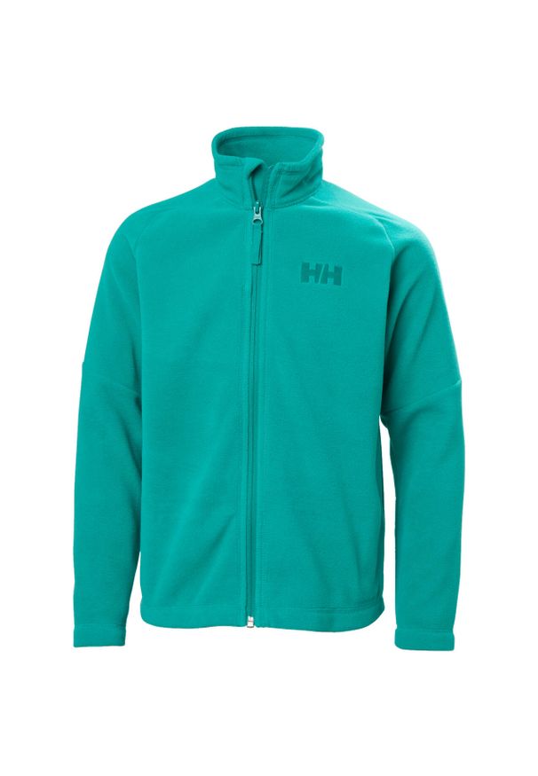Polar dla dzieci Helly Hansen Daybreaker 2.0. Kolor: zielony. Materiał: polar. Sezon: zima. Sport: narciarstwo