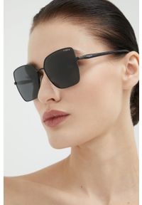 Vogue - VOGUE okulary przeciwsłoneczne damskie kolor szary. Kolor: szary #1