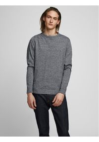 Jack & Jones Sweter Basic 12137190 Szary Regular Fit. Kolor: szary. Materiał: bawełna