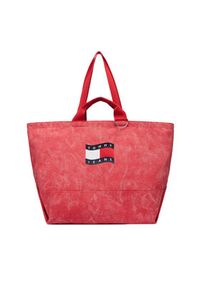 Tommy Jeans Torebka Tjw Wave Flag Med Tote AW0AW18466 Koralowy. Kolor: pomarańczowy #6