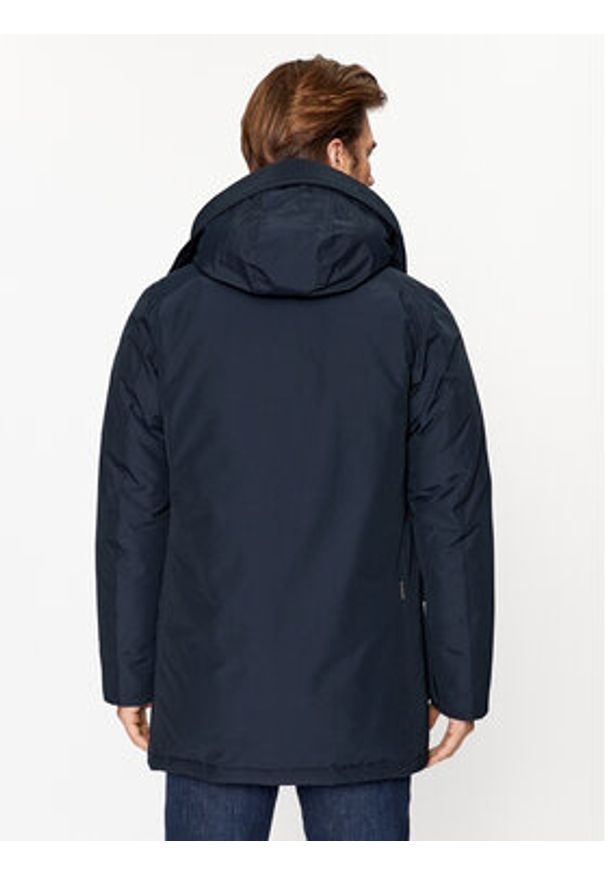 Woolrich Kurtka puchowa Arctic CFWOOU0482MRUT0001 Granatowy Regular Fit. Kolor: niebieski. Materiał: bawełna