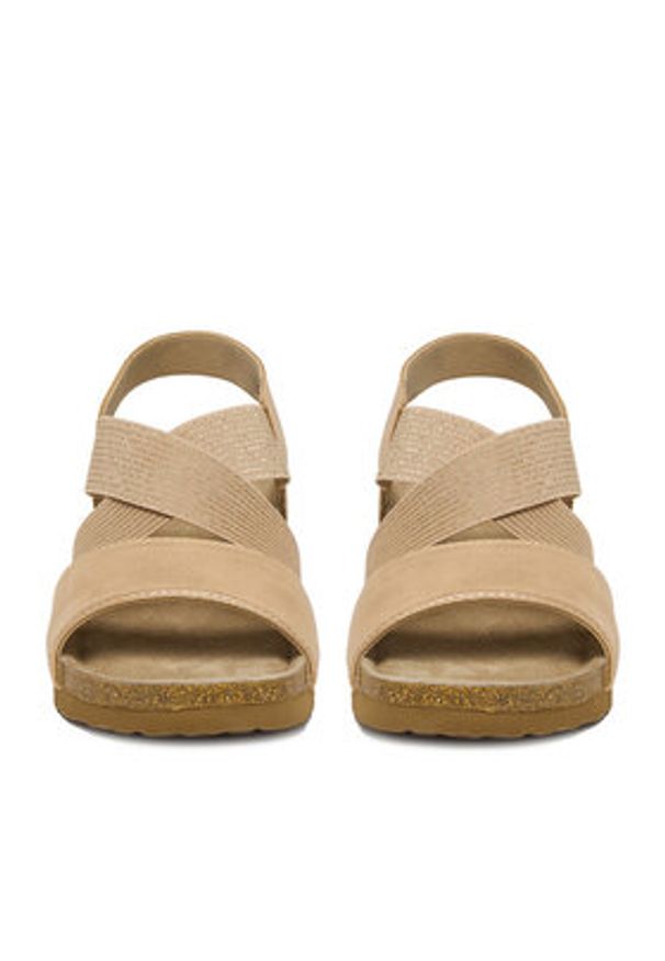 Go Soft Sandały CEO-HSCB15046-52 Złoty. Kolor: złoty. Materiał: skóra, syntetyk