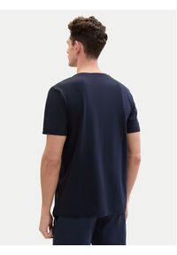 Tom Tailor T-Shirt 1040945 Granatowy Regular Fit. Kolor: niebieski. Materiał: bawełna #6