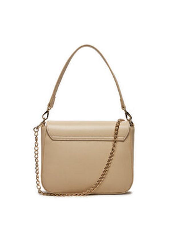 VALENTINO - Valentino Torebka Divina VBS1R404G Beżowy. Kolor: beżowy. Materiał: skórzane