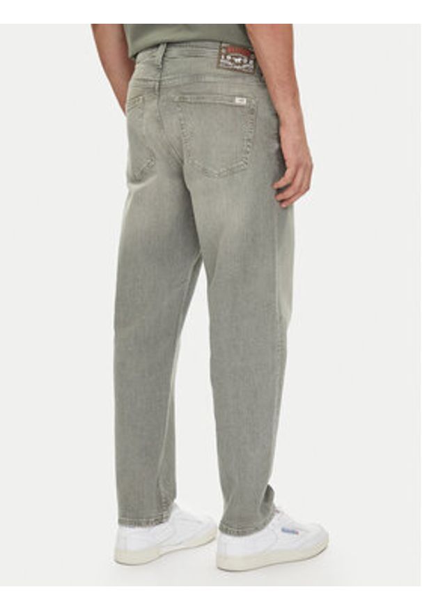 Mustang Jeansy Denver 1016328 Szary Tapered Fit. Kolor: szary