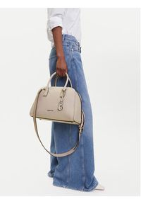 MICHAEL Michael Kors Torebka 30S5S9QS6L Beżowy. Kolor: beżowy. Materiał: skórzane