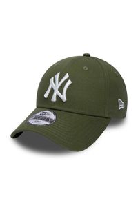 Czapka New Era Kids League Essential 940 Dzieci. Kolor: zielony. Materiał: bawełna. Styl: casual