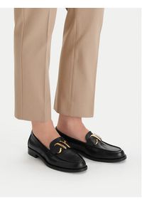 Gino Rossi - GINO ROSSI Lordsy ELSA-E25-26397 Czarny. Kolor: czarny. Materiał: skóra #8