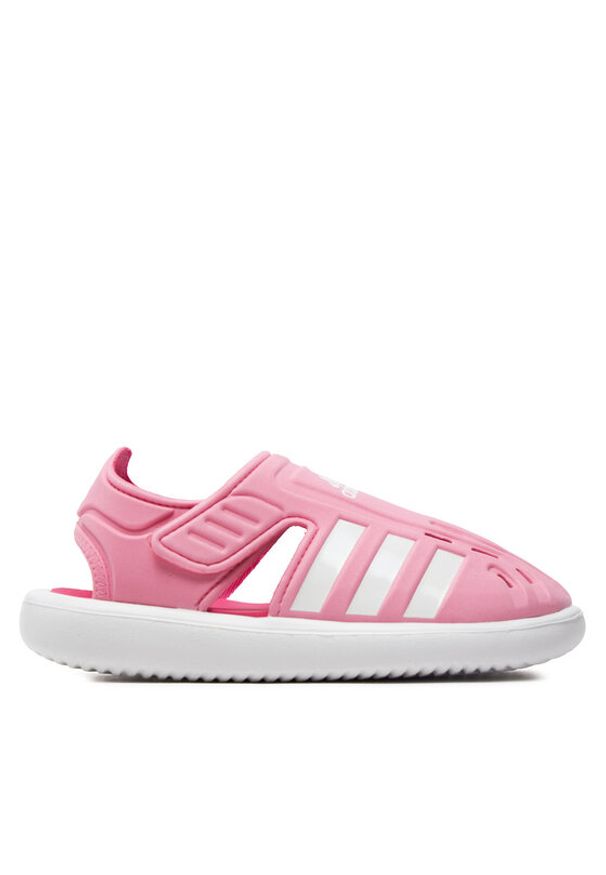 Adidas - adidas Sandały Summer Closed Toe Water Sandals IE0165 Różowy. Kolor: różowy
