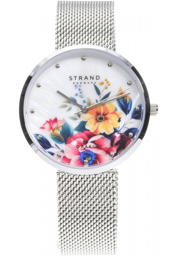 Zegarek damski Strand S700LXCWMC-DBM srebrny. Kolor: srebrny