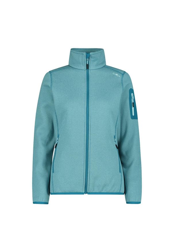 Bluza damska turystyczna CMP 3H14746. Kolor: niebieski. Materiał: polar. Sport: turystyka piesza